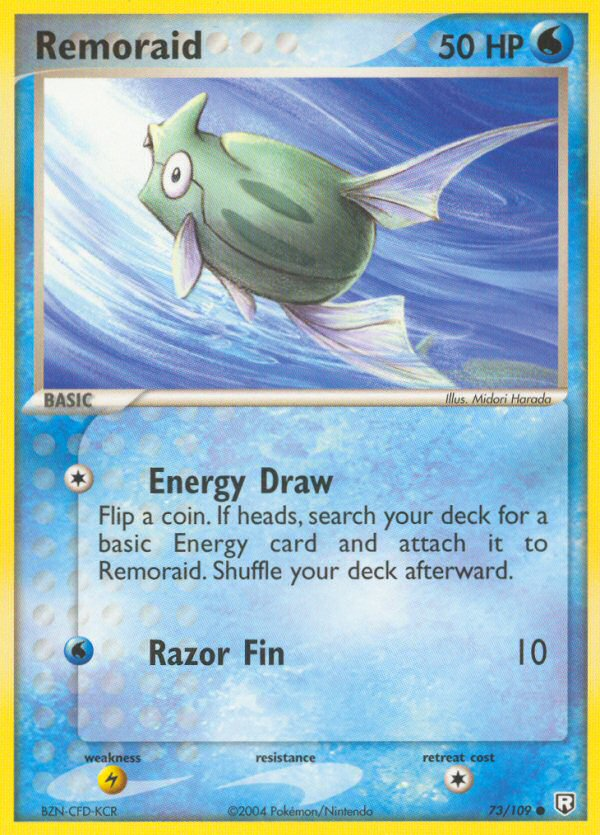 Remoraid – Team Rocket Returns 73/109 Pokémon card