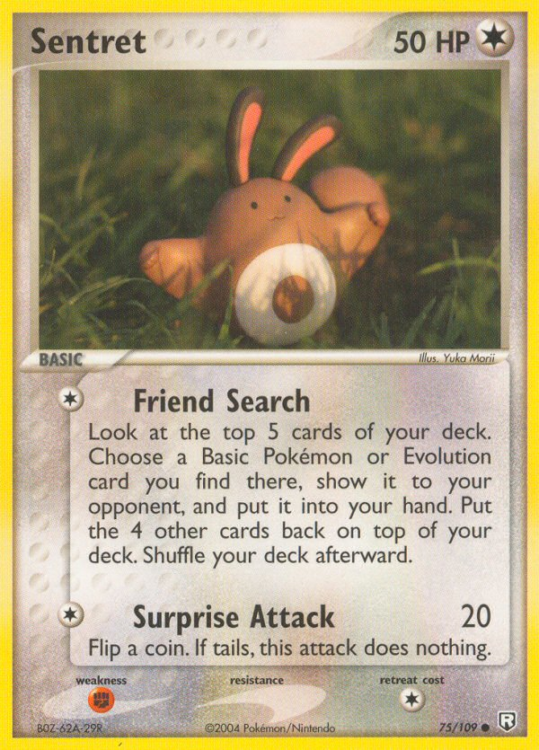 Sentret – Team Rocket Returns 75/109 Pokémon card