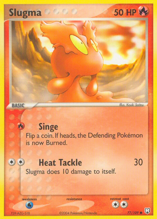 Slugma – Team Rocket Returns 77/109 Pokémon card