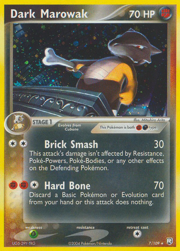 Dark Marowak – Team Rocket Returns 7/109 Pokémon card