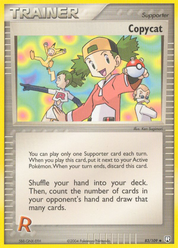 Copycat – Team Rocket Returns 83/109 Pokémon card