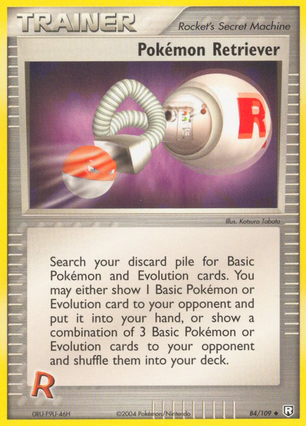 Pokémon Retriever – Team Rocket Returns 84/109 Pokémon card