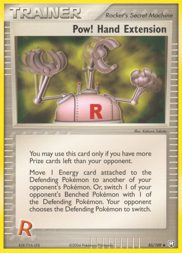 Pow! Hand Extension – Team Rocket Returns 85/109 Pokémon card