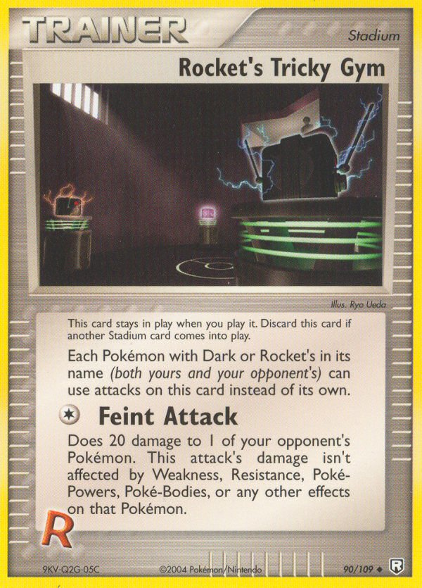 Rocket's Tricky Gym – Team Rocket Returns 90/109 Pokémon card