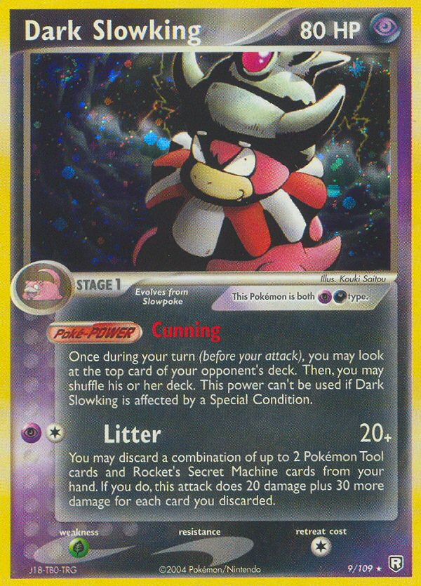 Dark Slowking – Team Rocket Returns 9/109 Pokémon card