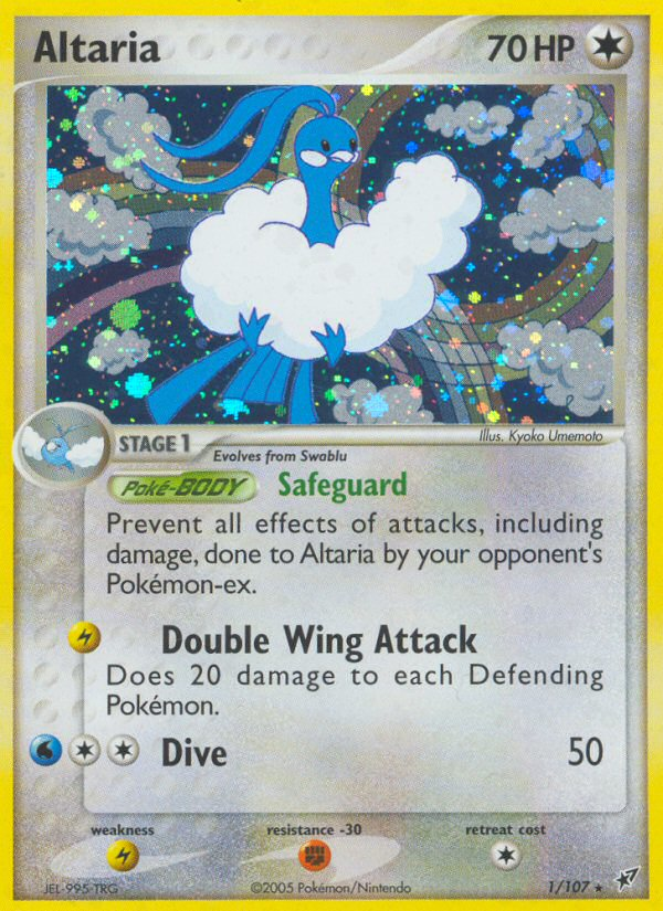 Altaria – Deoxys 1/107 Pokémon card