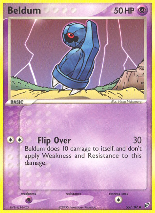 Beldum – Deoxys 55/107 Pokémon card
