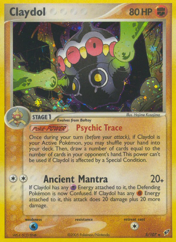 Claydol – Deoxys 5/107 Pokémon card