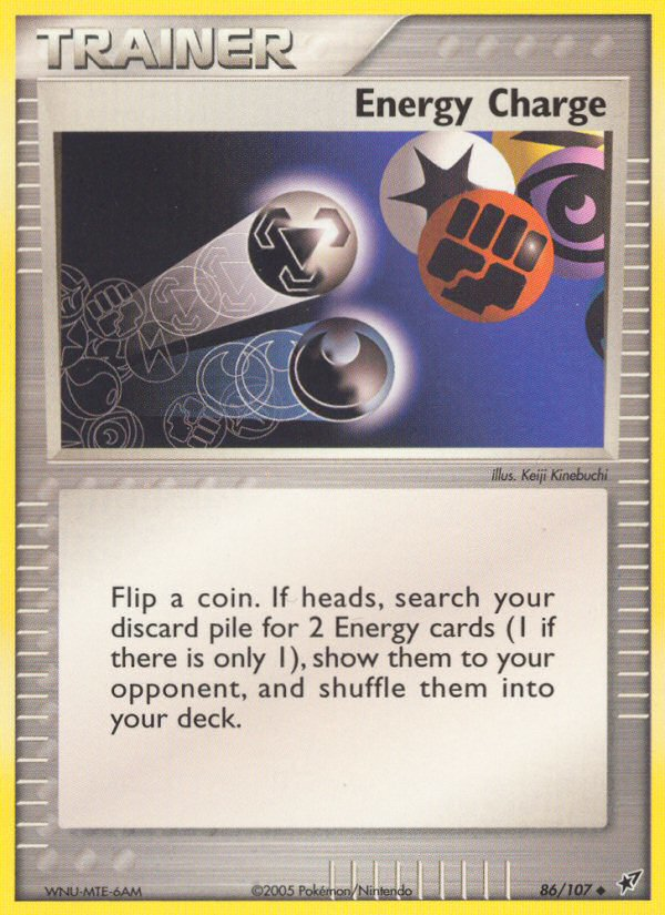 Energy Charge – Deoxys 86/107 Pokémon card