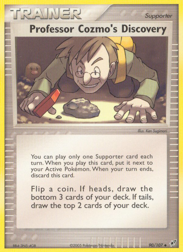 Professor Cozmo's Discovery – Deoxys 90/107 Pokémon card