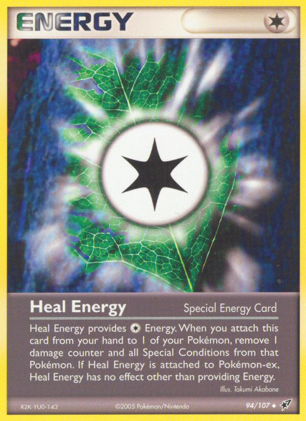 Heal Energy – Deoxys 94/107 Pokémon card