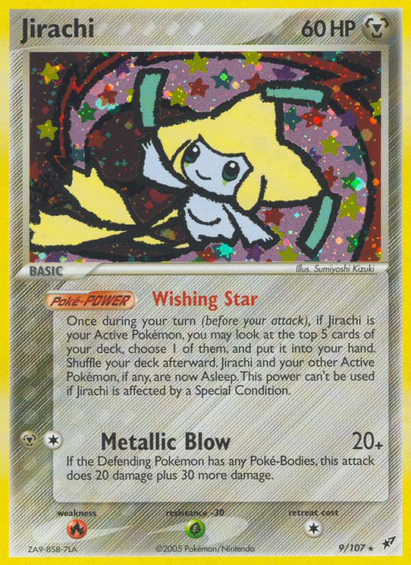 Jirachi – Deoxys 9/107 Pokémon card