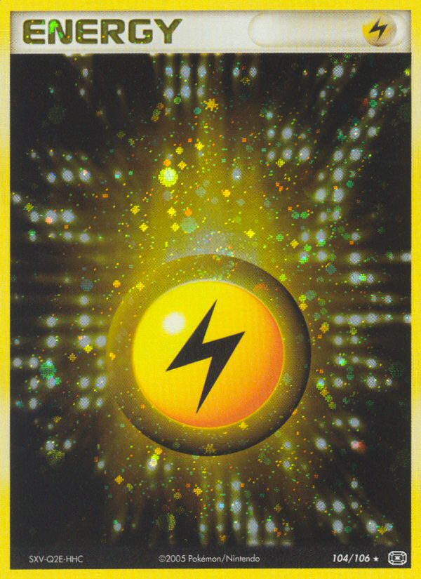 Lightning Energy – Emerald 104/106 Pokémon card