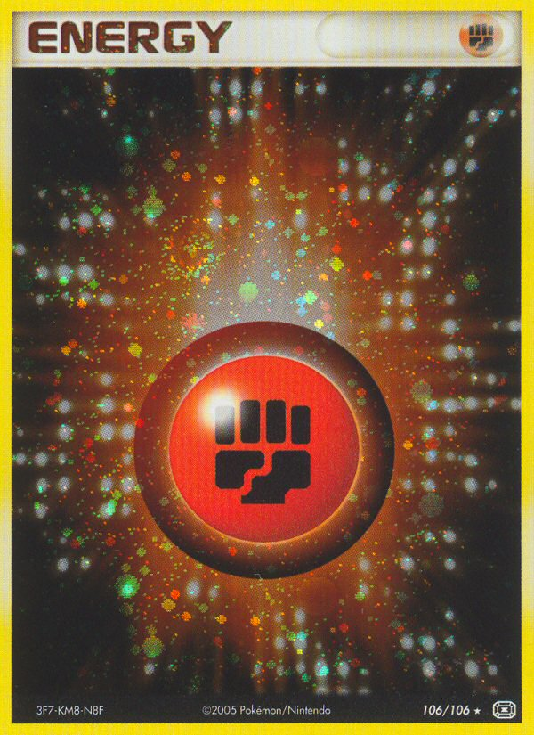 Fighting Energy – Emerald 106/106 Pokémon card
