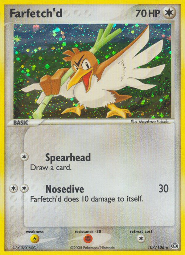 Farfetch'd – Emerald 107/106 Pokémon card