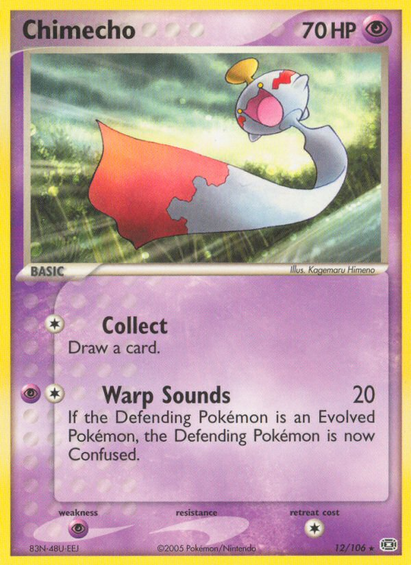 Chimecho – Emerald 12/106 Pokémon card