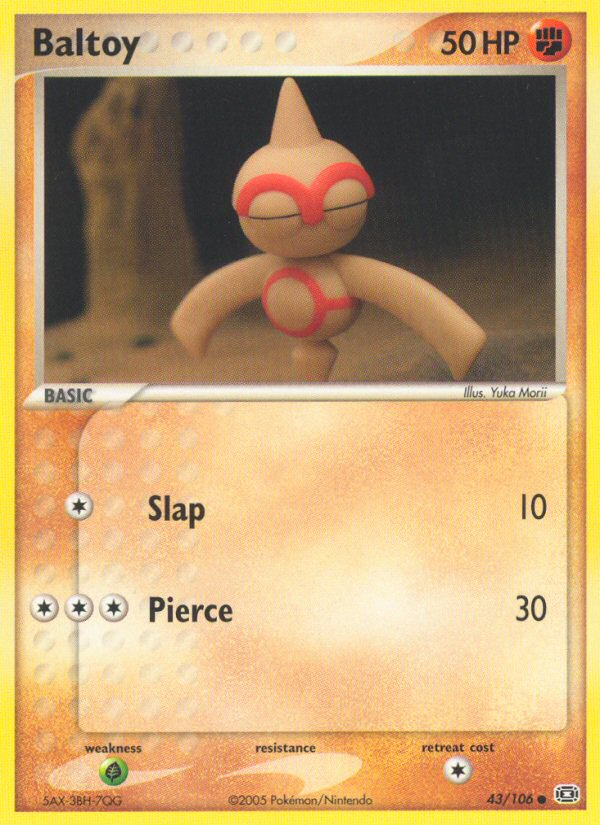 Baltoy – Emerald 43/106 Pokémon card