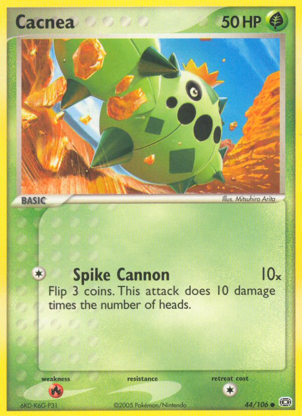 Cacnea – Emerald 44/106 Pokémon card