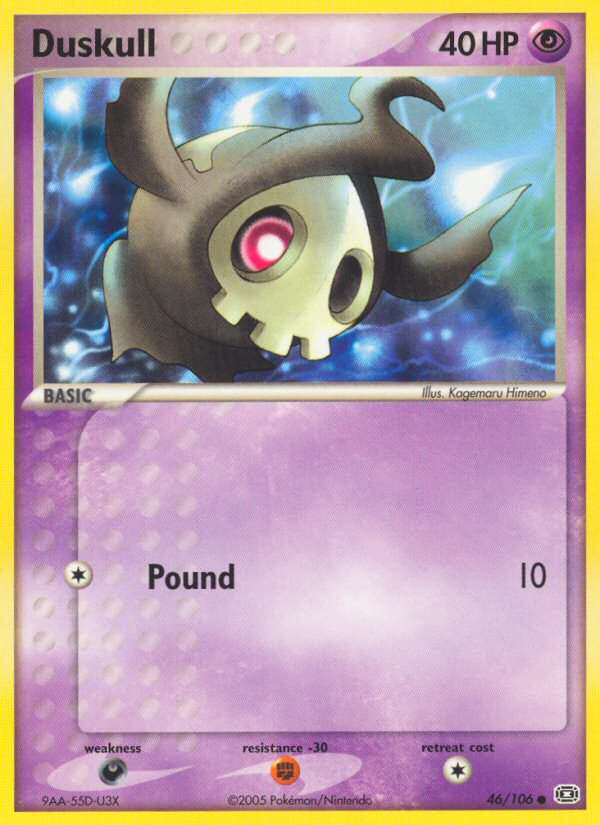 Duskull – Emerald 46/106 Pokémon card