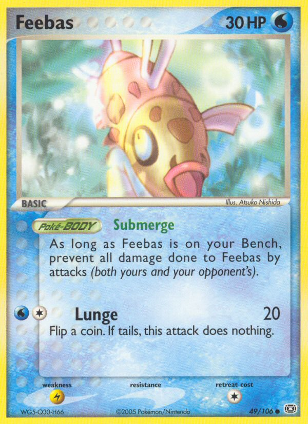 Feebas – Emerald 49/106 Pokémon card