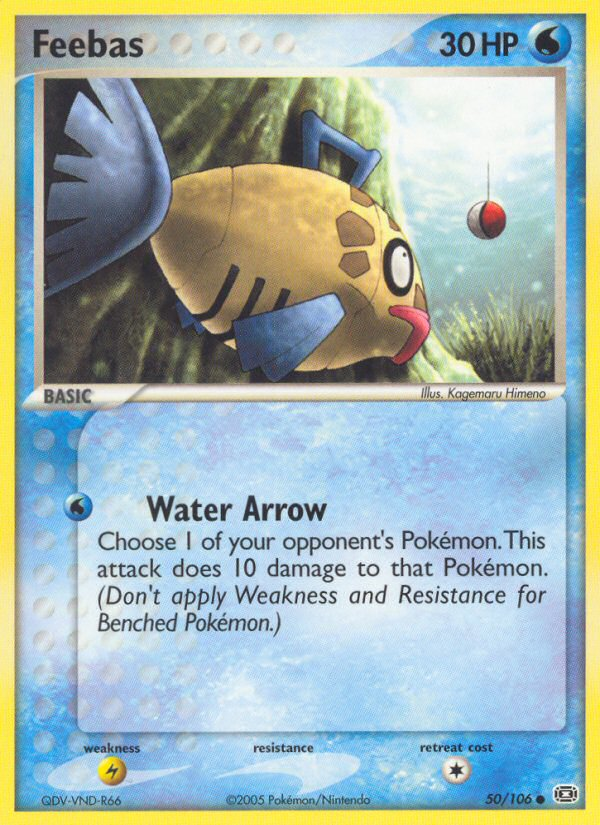 Feebas – Emerald 50/106 Pokémon card