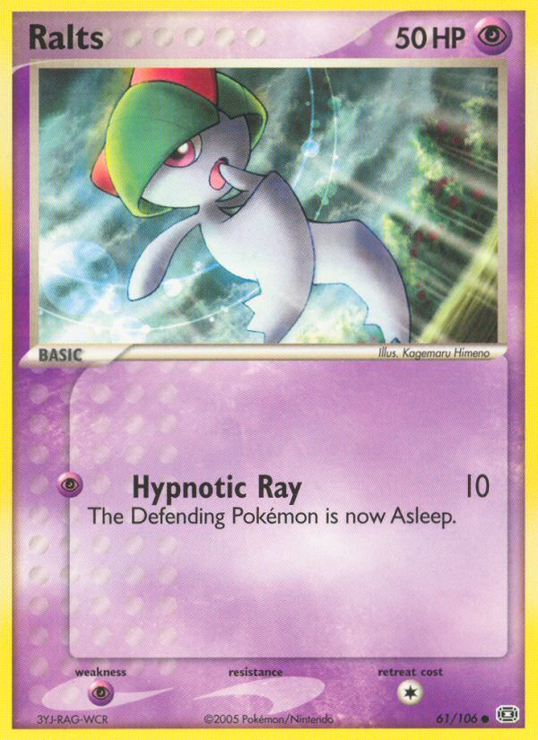 Ralts – Emerald 61/106 Pokémon card