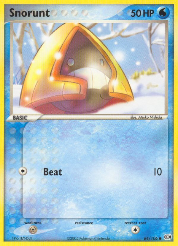 Snorunt – Emerald 64/106 Pokémon card