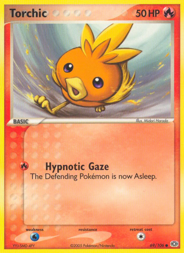 Torchic – Emerald 69/106 Pokémon card
