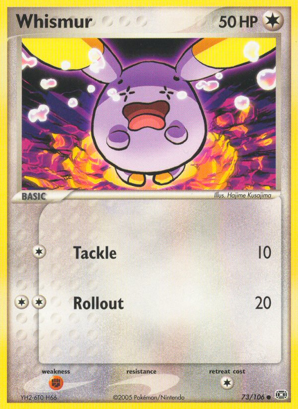 Whismur – Emerald 73/106 Pokémon card