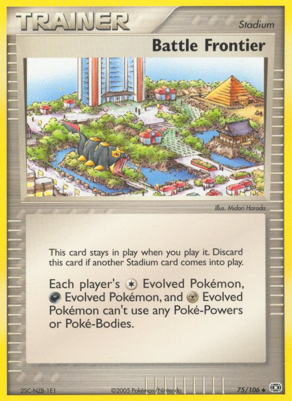 Battle Frontier – Emerald 75/106 Pokémon card