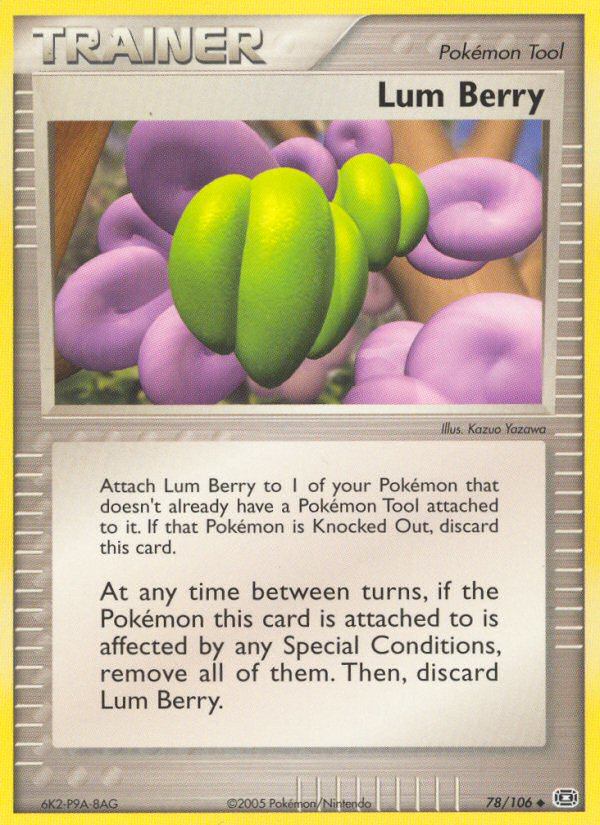 Lum Berry – Emerald 78/106 Pokémon card