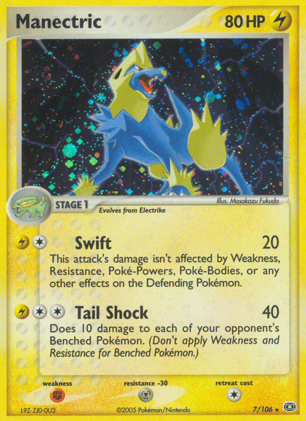 Manectric – Emerald 7/106 Pokémon card