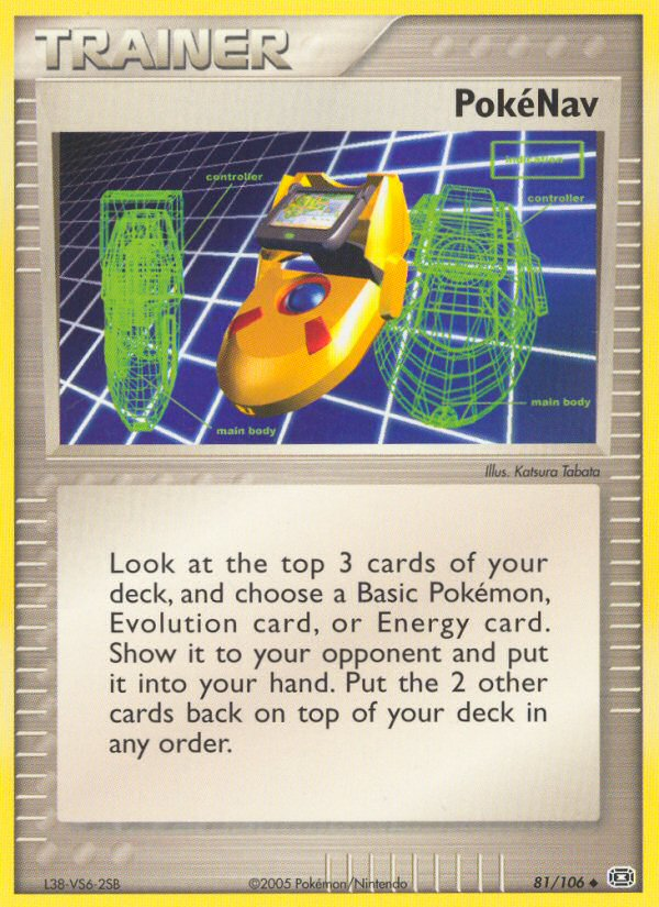PokéNav – Emerald 81/106 Pokémon card