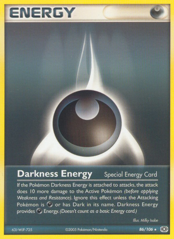 Darkness Energy – Emerald 86/106 Pokémon card
