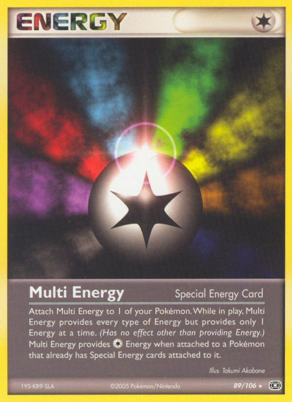 Multi Energy – Emerald 89/106 Pokémon card