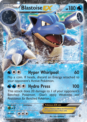 Blastoise-EX - Generations 17