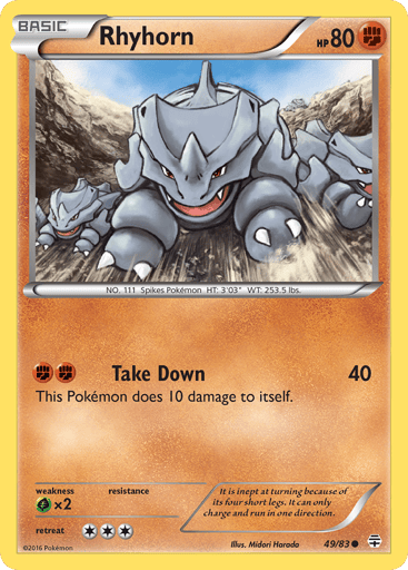 Rhyhorn - Generations 49