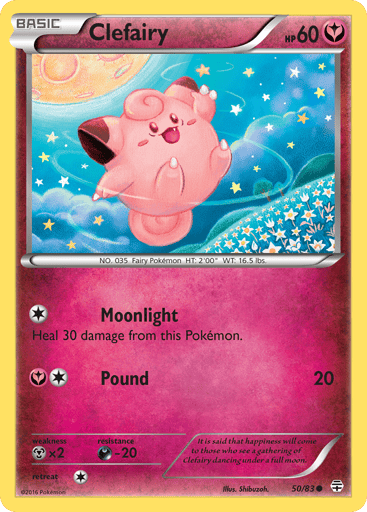 Clefairy - Generations 50