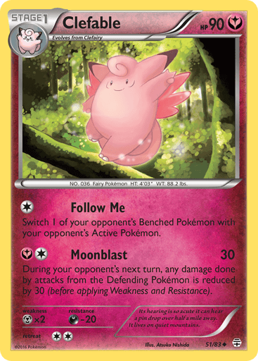 Clefable - Generations 51
