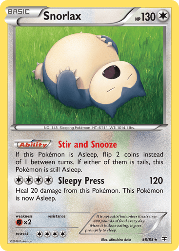 Snorlax - Generations 58