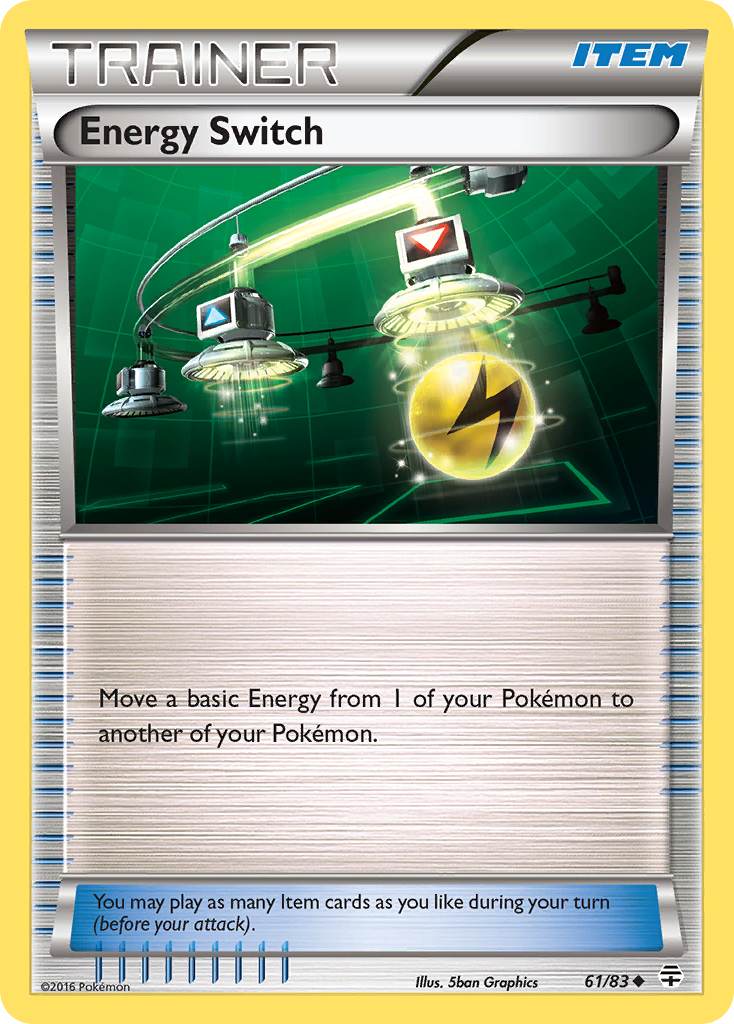 Energy Switch – Generations 61/83 Pokémon card