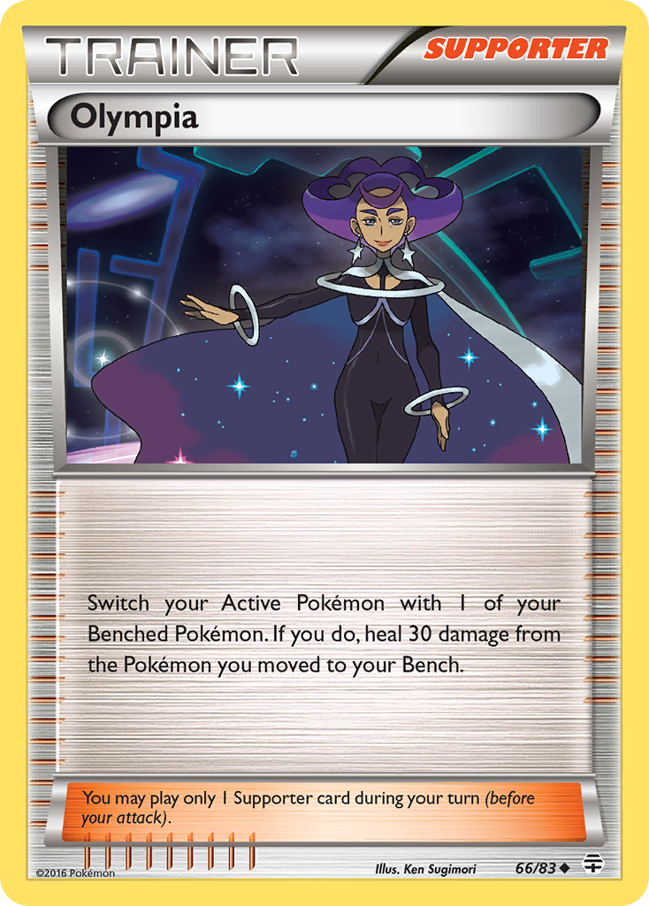 Olympia – Generations 66/83 Pokémon card