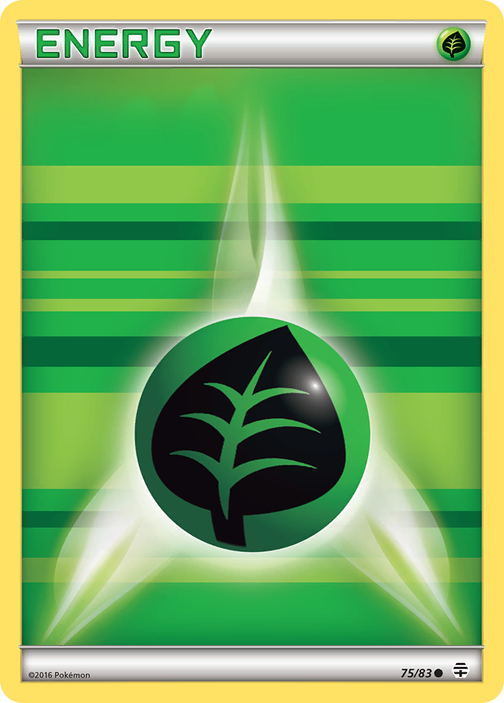 Grass Energy – Generations 75/83 Pokémon card