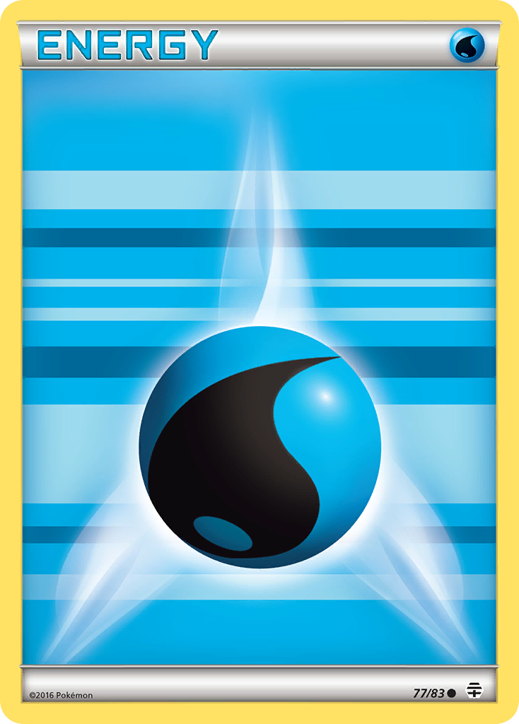 Water Energy – Generations 77/83 Pokémon card