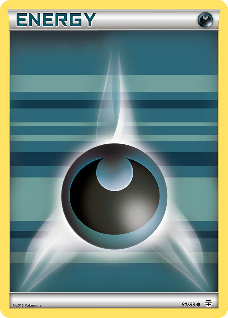 Darkness Energy – Generations 81/83 Pokémon card