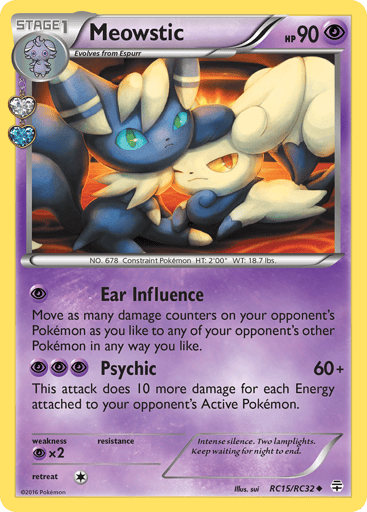 Meowstic - Generations RC15