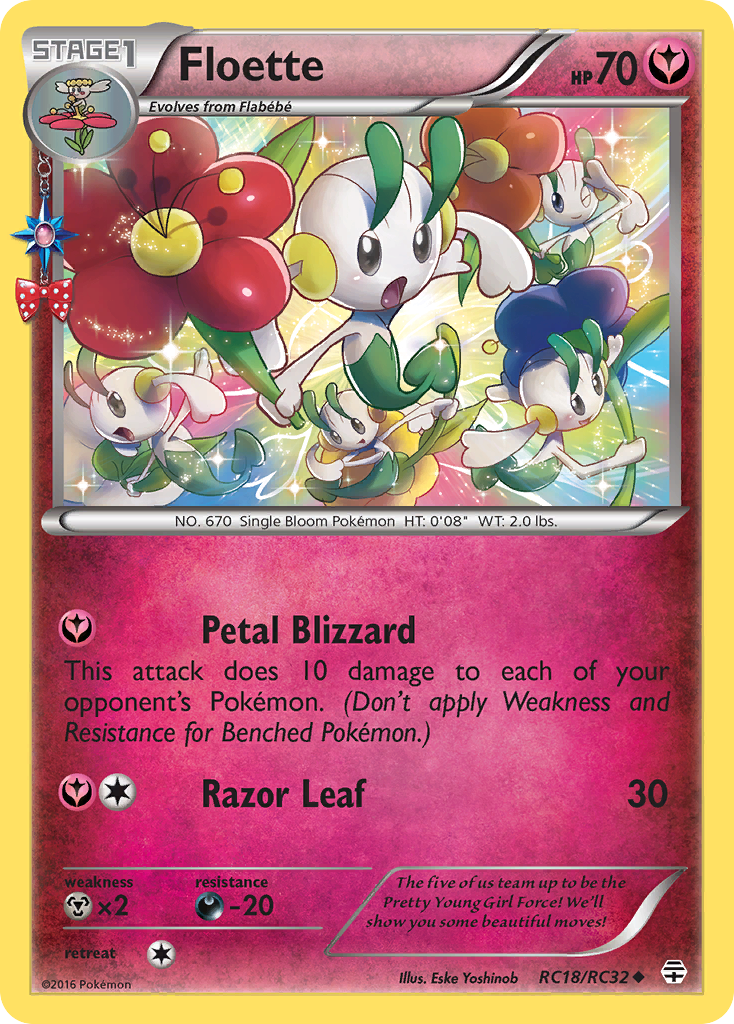 Floette – Generations RC18/RC32 Pokémon card