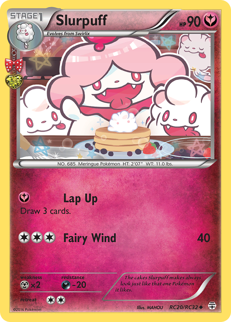 Slurpuff – Generations RC20/RC32 Pokémon card