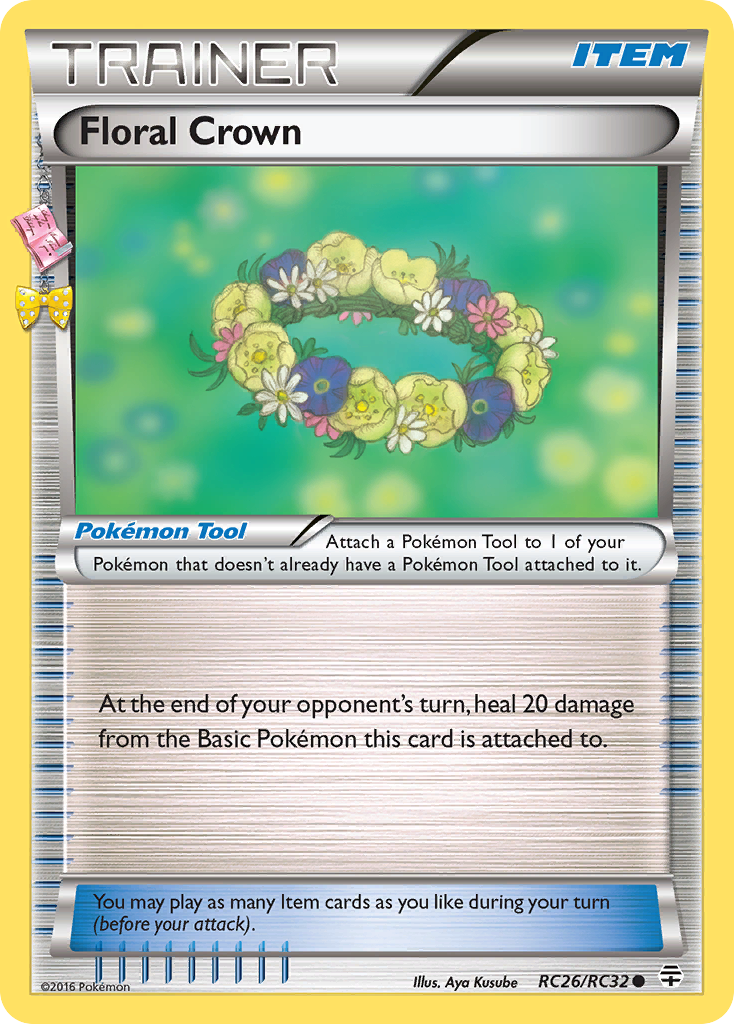 Floral Crown – Generations RC26/RC32 Pokémon card