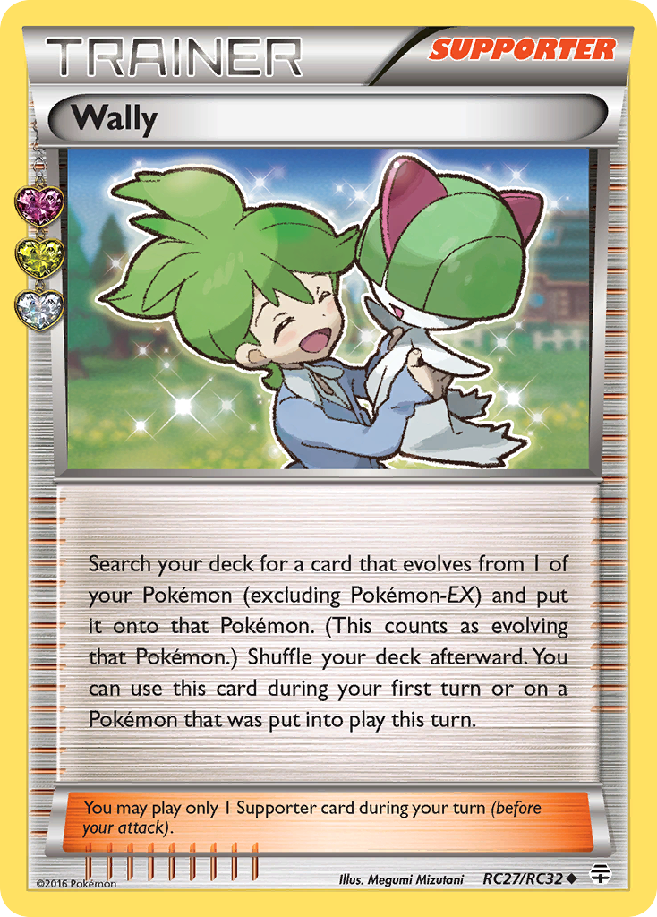Wally – Generations RC27/RC32 Pokémon card